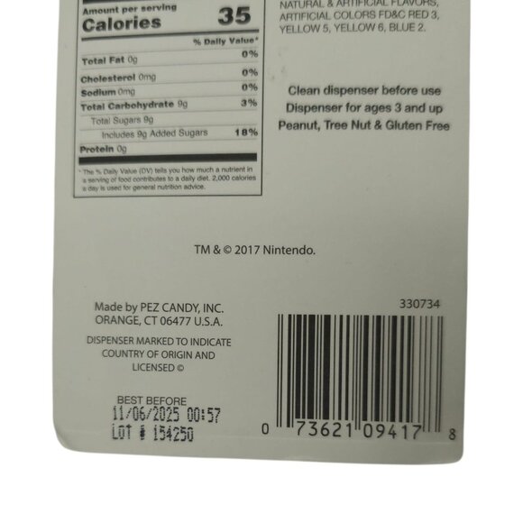 Super Mario Luigi Donkey Kong PEZ Candy & Dispenser Collectibles Lot Of 3 NEW - Picture 9 of 11